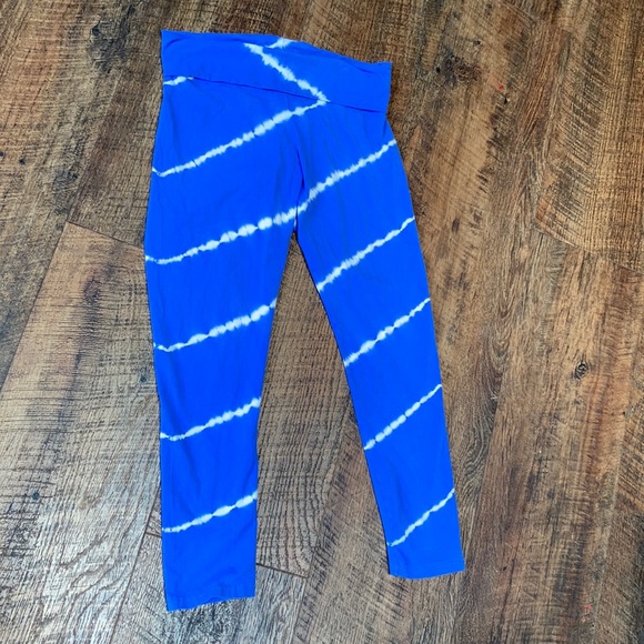 aerie Pants - Aerie Blue Tie-dye Leggings